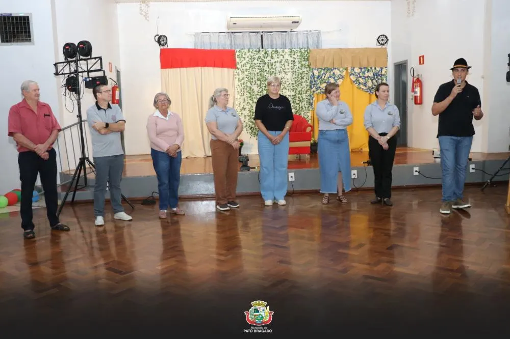Dia do Idoso é celebrado com tarde de integração e confraternização em Pato Bragado