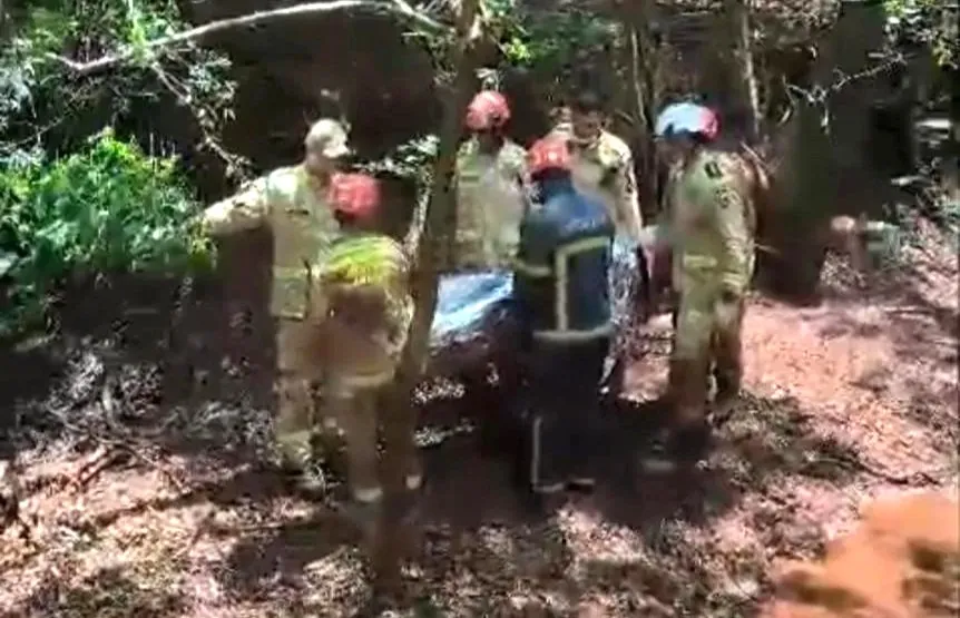 Trabalhador sofre ferimento grave após acidente com tobata no interior de Marechal Rondon