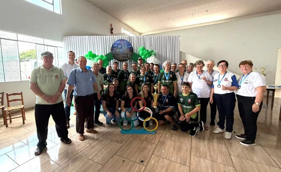 Delegação de Nova Santa Rosa conquista bons resultados nos Jogos da Pessoa Idosa