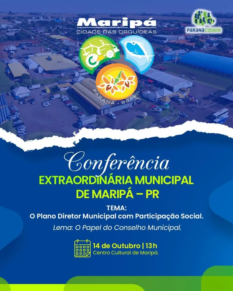 Maripá realiza Conferência Extraordinária Municipal para avaliar o Plano Diretor