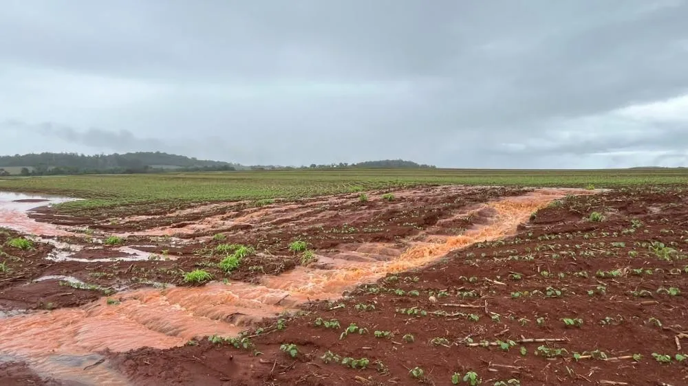 Prefeitura monitora áreas mais afetadas pelas chuvas em Marechal Cândido Rondon