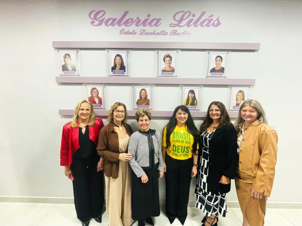 Câmara Municipal de Marechal Rondon inaugura a “Galeria Lilás Odete Luchetta Bedin”