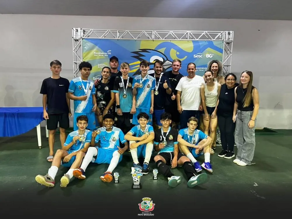 Pato Bragado conquista título regional da Taça FutSesc de futsal masculino